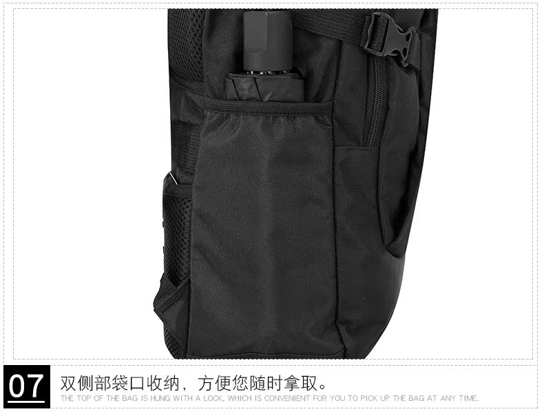 Water-Resistant USB Outdoor Business Travel Oxford Laptop Backpack product detail