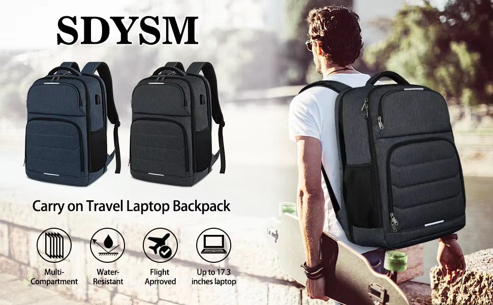Anti-Theft Large Capacity USB Business Travel Oxford Laptop Backpack product detail