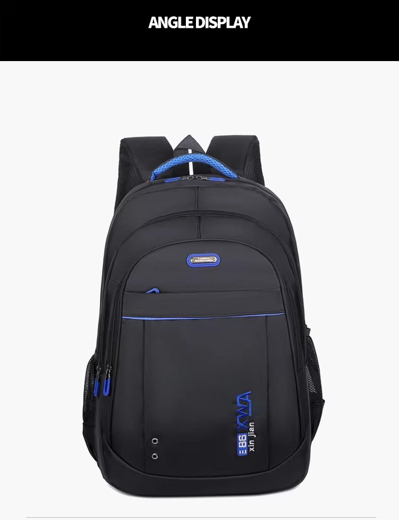 Water-Resistant Large Capacity Business Travel School Oxford Laptop Backpack product detail