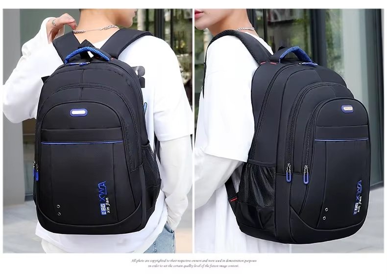 Water-Resistant Large Capacity Business Travel School Oxford Laptop Backpack product detail