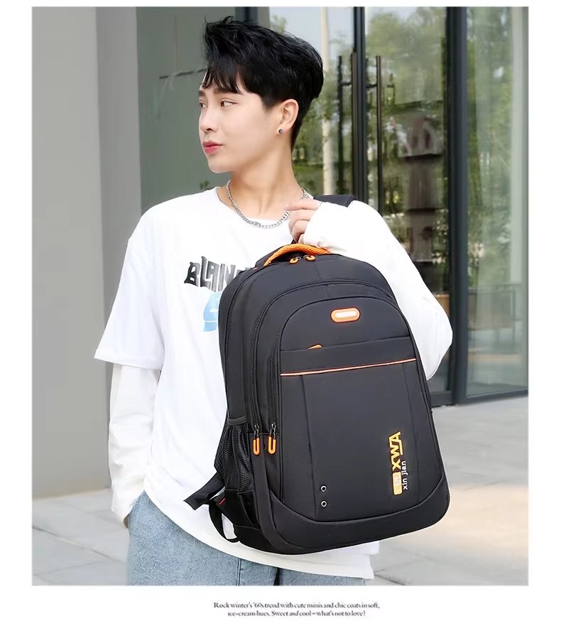 Water-Resistant Large Capacity Business Travel School Oxford Laptop Backpack product detail