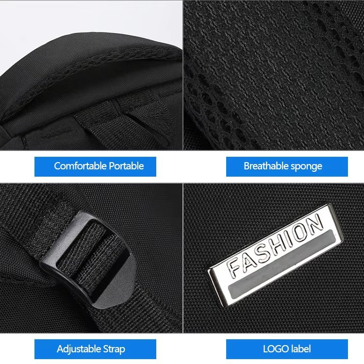 Water-Resistant Large Capacity Business School Oxford Laptop Backpack product detail