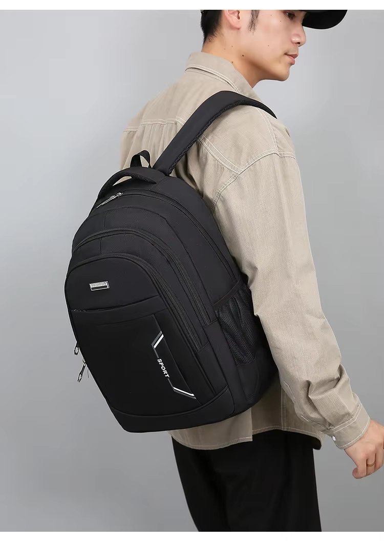 Water-Resistant Large Capacity Business School Oxford Laptop Backpack product detail
