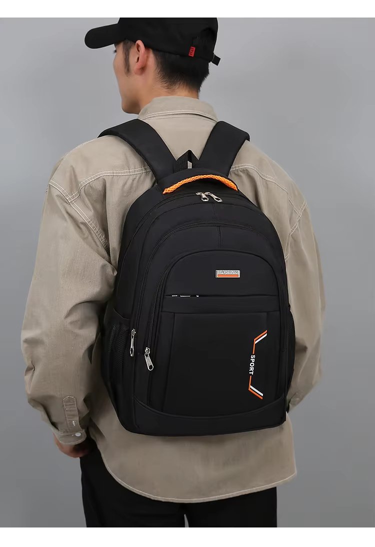 Water-Resistant Large Capacity Business School Oxford Laptop Backpack product detail