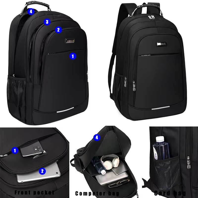 Large Capacity Outdoor Travel School Oxford Laptop Backpack product detail