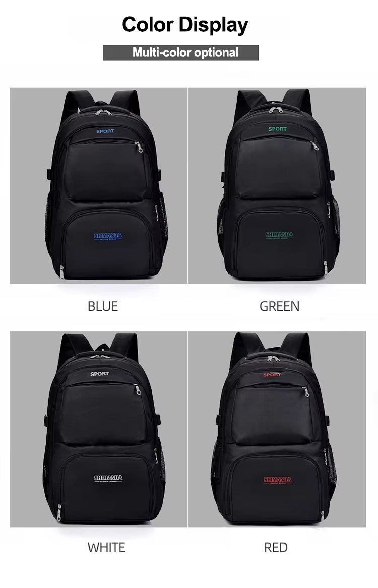 Water-Resistant Lightweight Business School Nylon Laptop Backpack product detail