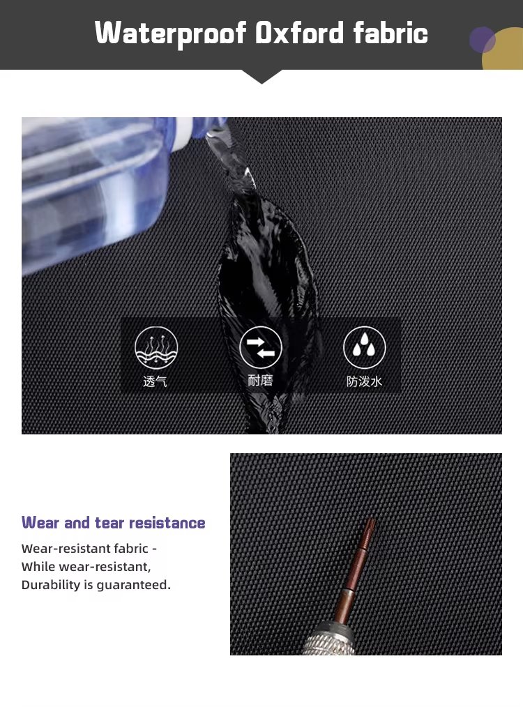Water-Resistant Outdoor Business Travel School Oxford Laptop Backpack product detail