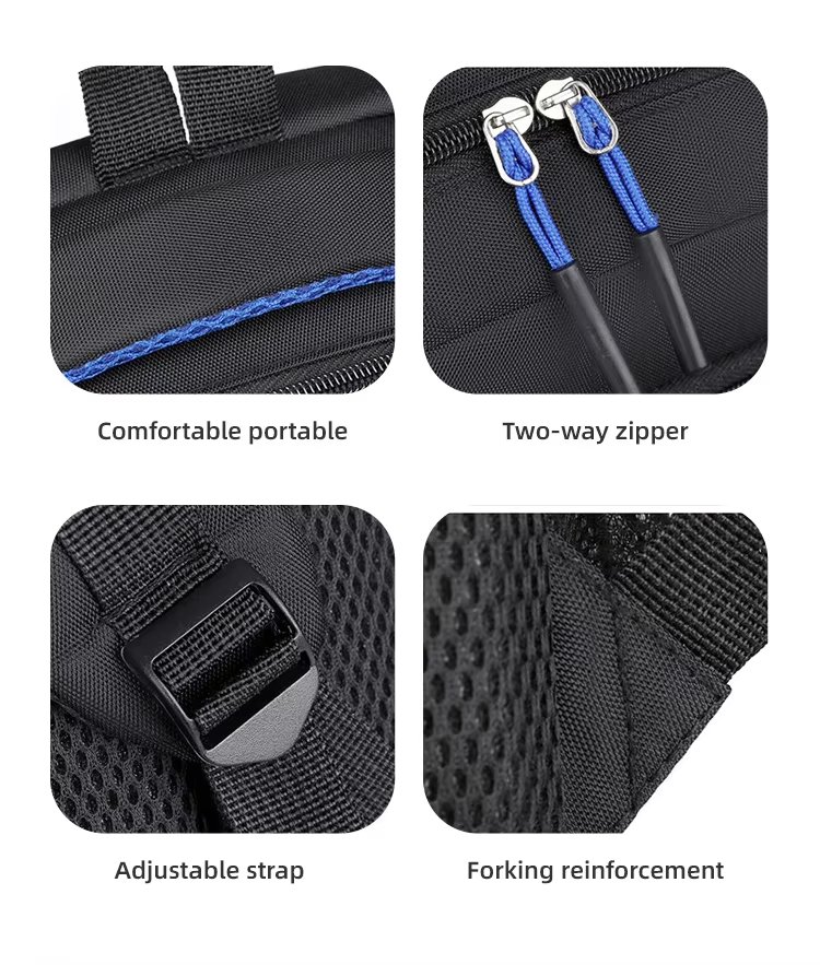 Water-Resistant Outdoor Business Travel School Oxford Laptop Backpack product detail