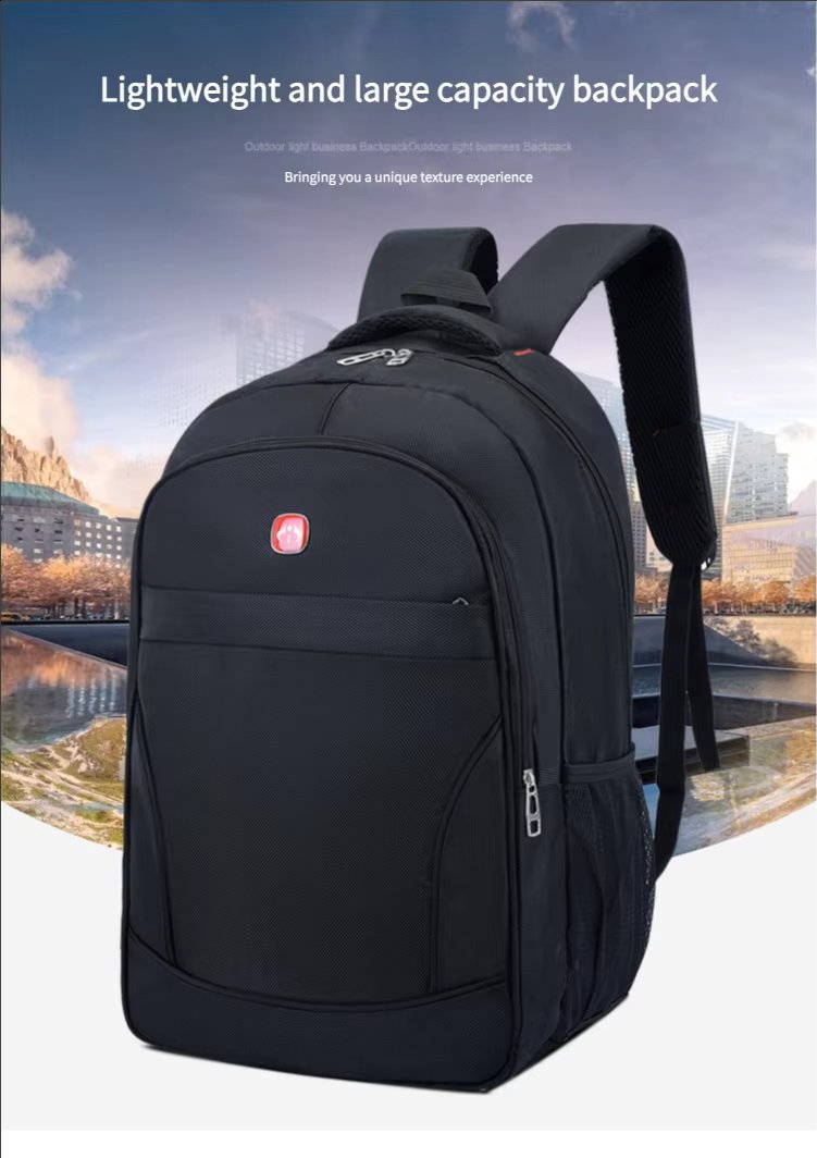 Water-Resistant Outdoor Business Travel School Oxford Laptop Backpack product detail
