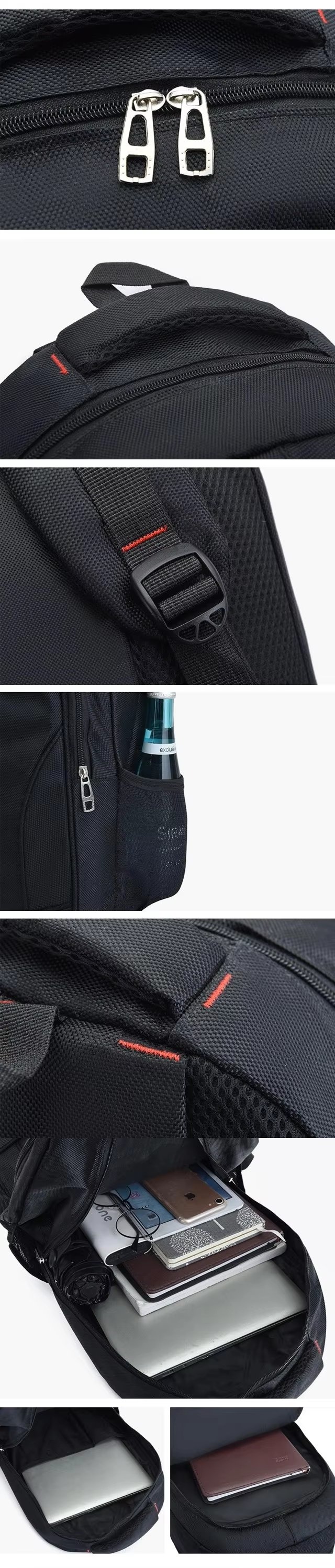 Water-Resistant Outdoor Business Travel School Oxford Laptop Backpack product detail