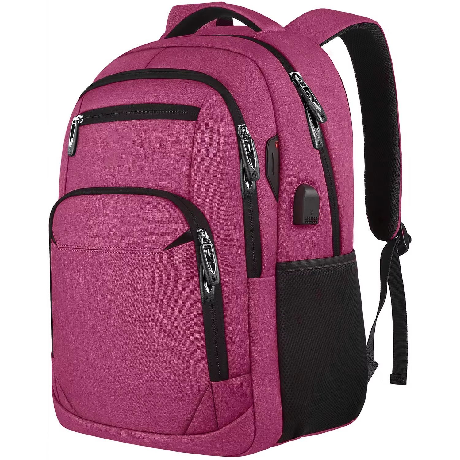 Anti-Theft Water-Resistant USB Slim Business Oxford Laptop Backpack product detail
