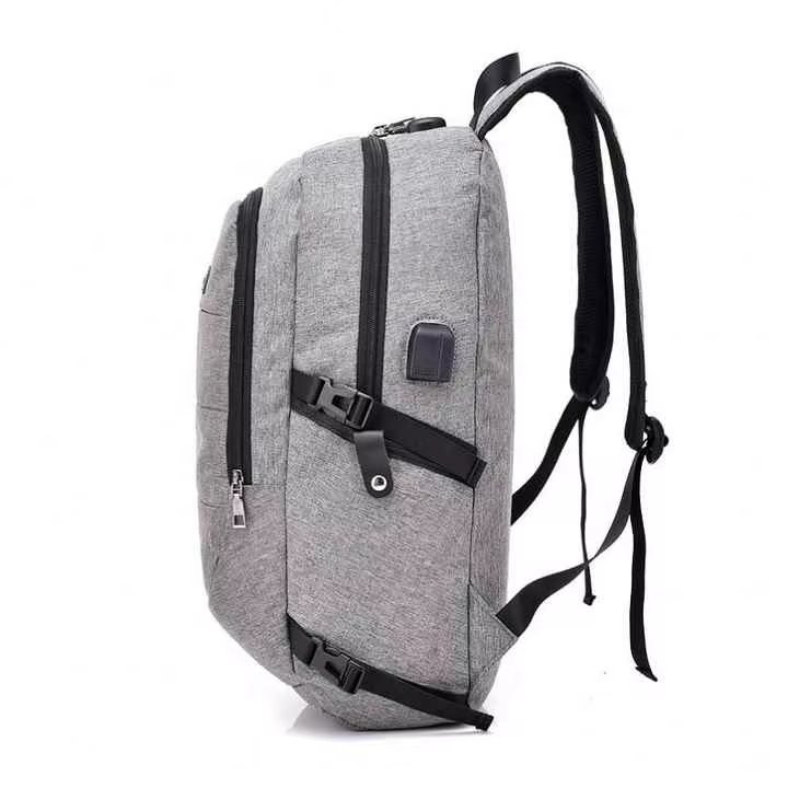Anti-Theft Water-Resistant USB Business School Oxford Laptop Backpack product detail