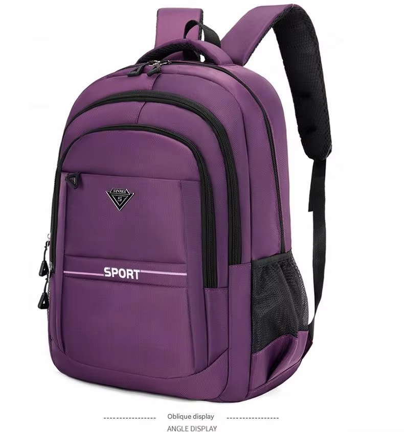 Water-Resistant Large Capacity Modern Business Travel Oxford Laptop Backpack product detail