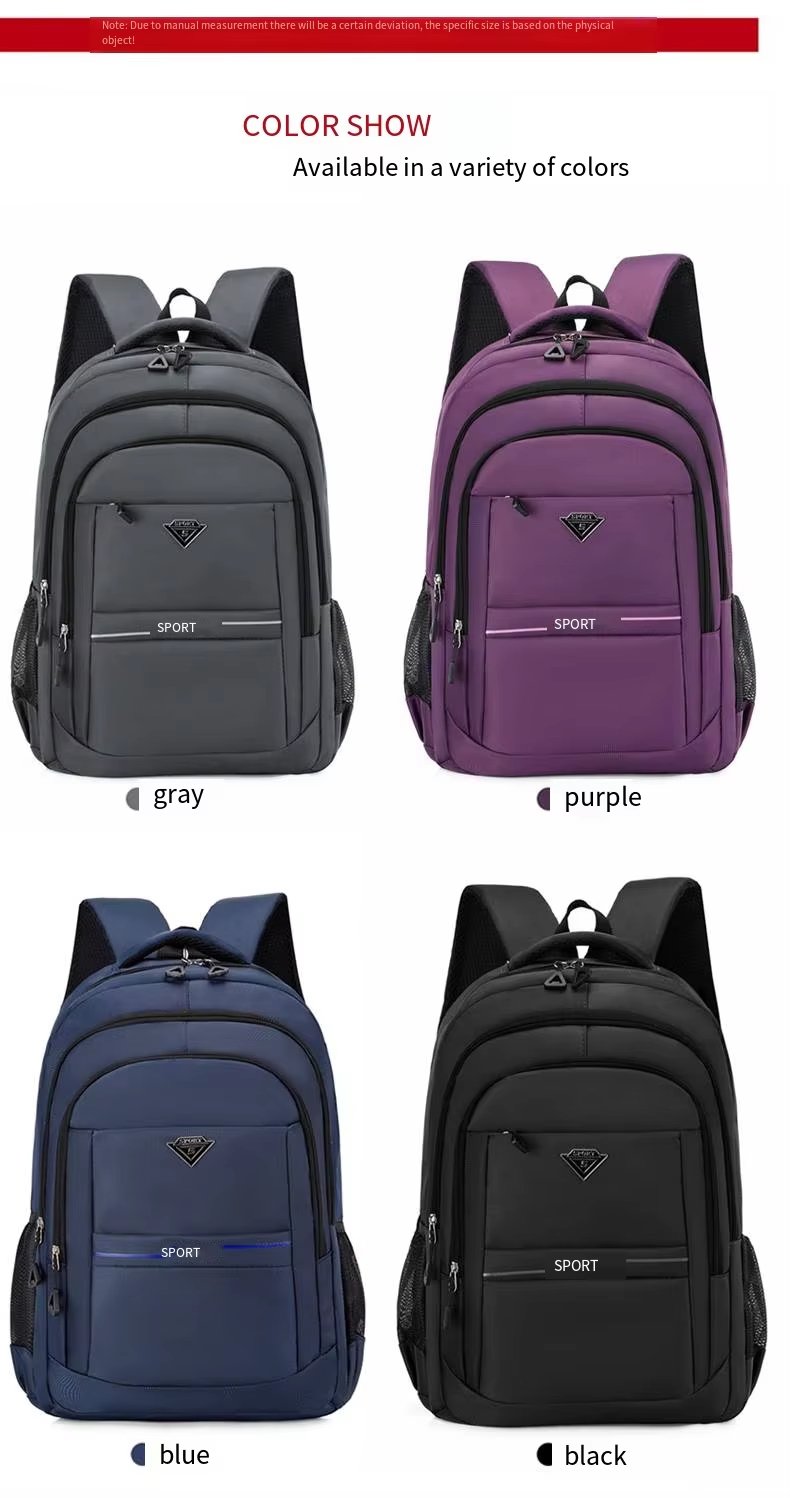 Water-Resistant Large Capacity Modern Business Travel Oxford Laptop Backpack product detail