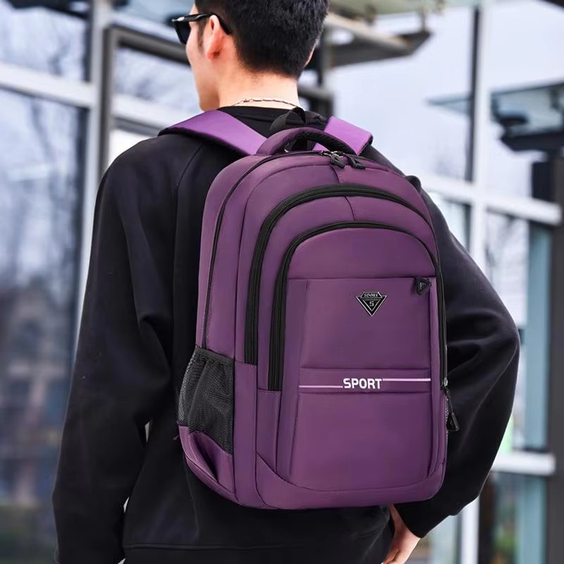 Water-Resistant Large Capacity Modern Business Travel Oxford Laptop Backpack product detail