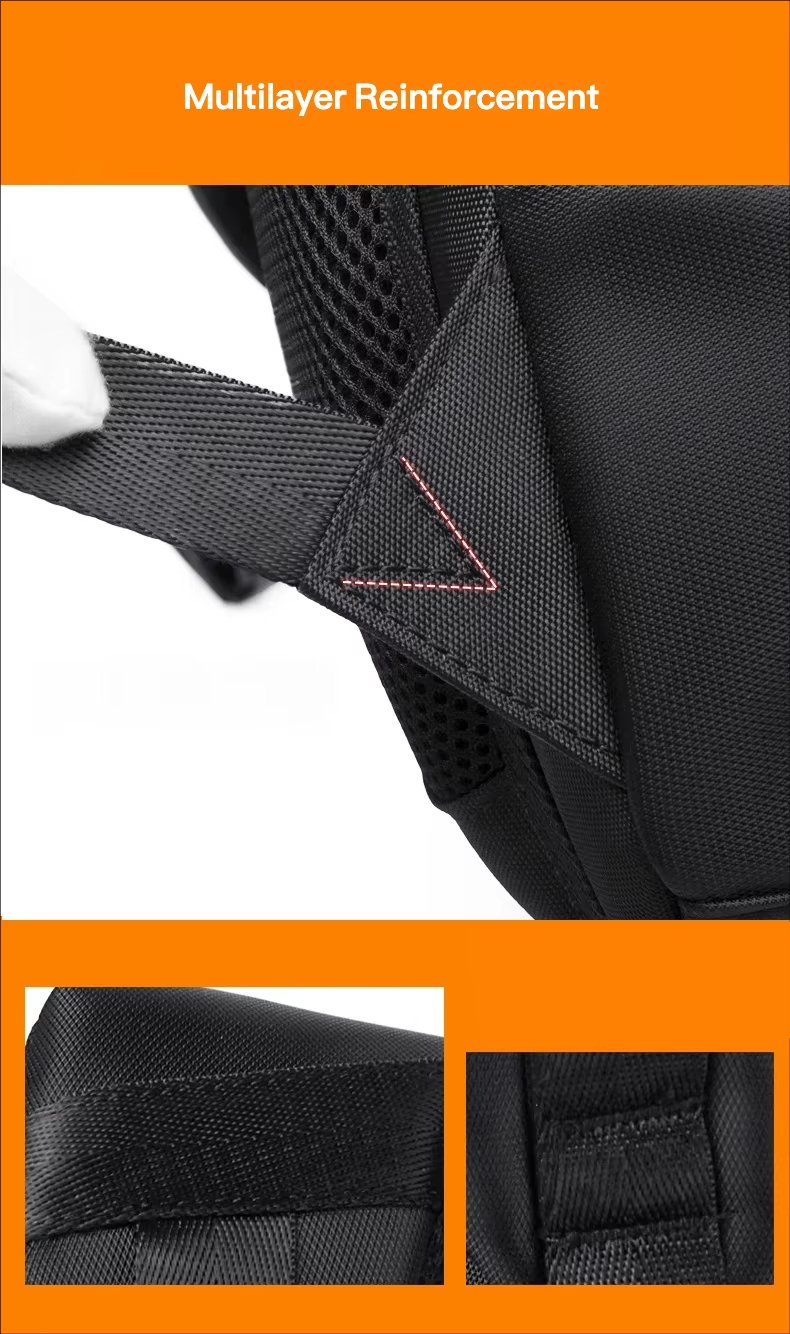 Anti-Theft Water-Resistant Large Capacity USB Business Oxford Laptop Backpack product detail