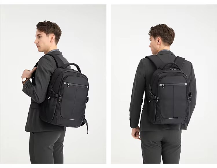 Anti-Theft Water-Resistant Large Capacity USB Business Oxford Laptop Backpack product detail