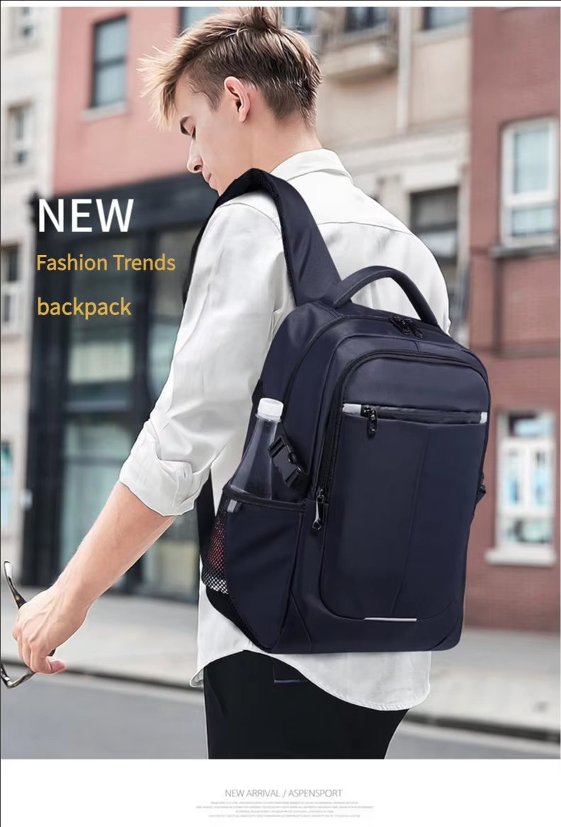 Anti-Theft Water-Resistant Large Capacity USB Business Oxford Laptop Backpack product detail