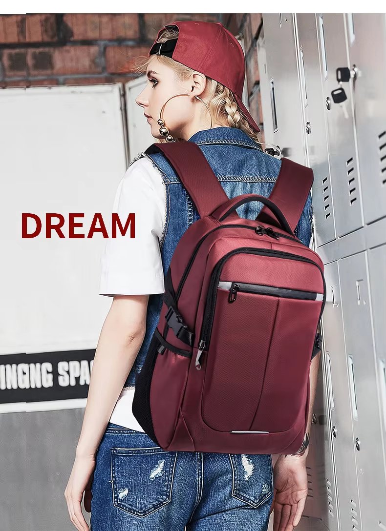 Anti-Theft Water-Resistant Large Capacity USB Business Oxford Laptop Backpack product detail