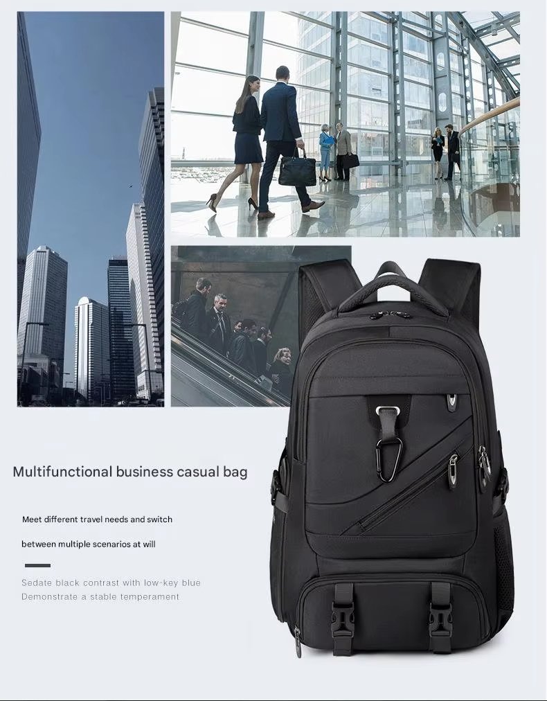 Expandable Outdoor Business Travel Oxford Laptop Backpack product detail