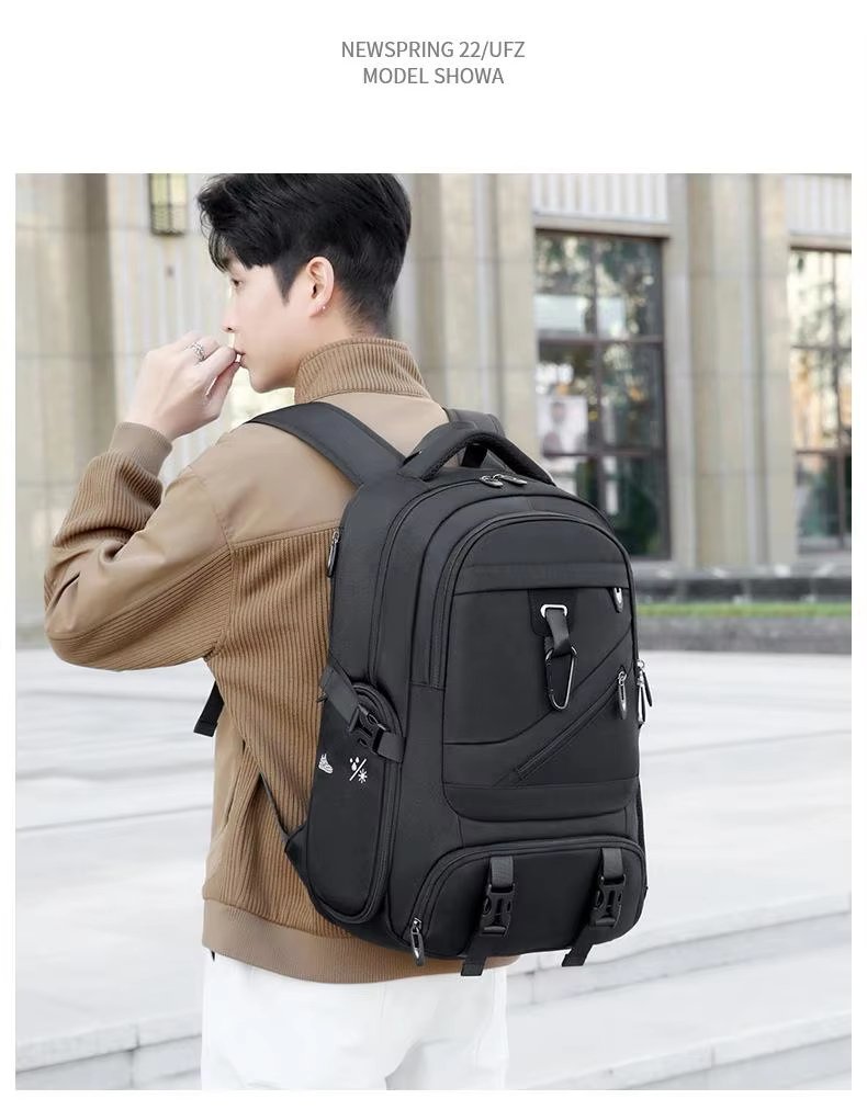 Expandable Outdoor Business Travel Oxford Laptop Backpack product detail