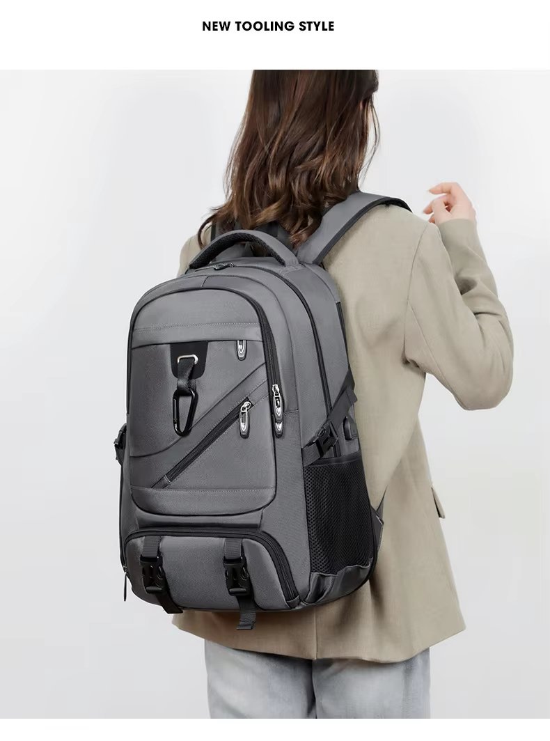 Expandable Outdoor Business Travel Oxford Laptop Backpack product detail