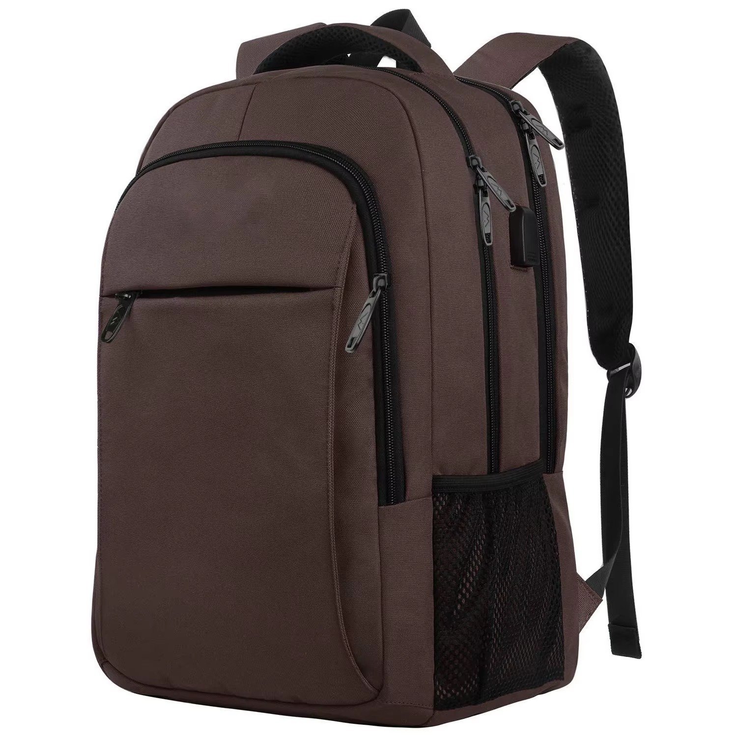 Custom Logo USB Laptop Backpack Students Schoolbag Large Capacity Multifunction Business Travel Computer Bag detail image