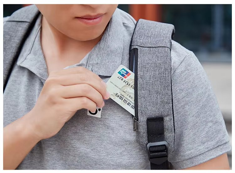 Anti-Theft Water-Resistant USB Modern Business Nylon Laptop Backpack product detail