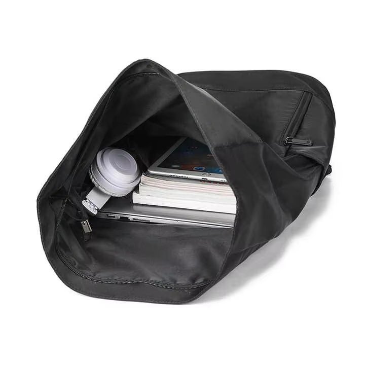 Water-Resistant Outdoor Business Travel School PU Leather Rolling Backpack product detail