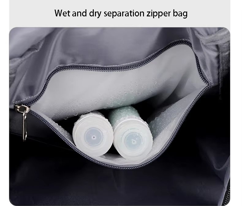 PU Waterproof Large Capacity Shoe Compartment Multi-function Gym Duffel Backpack - product detail