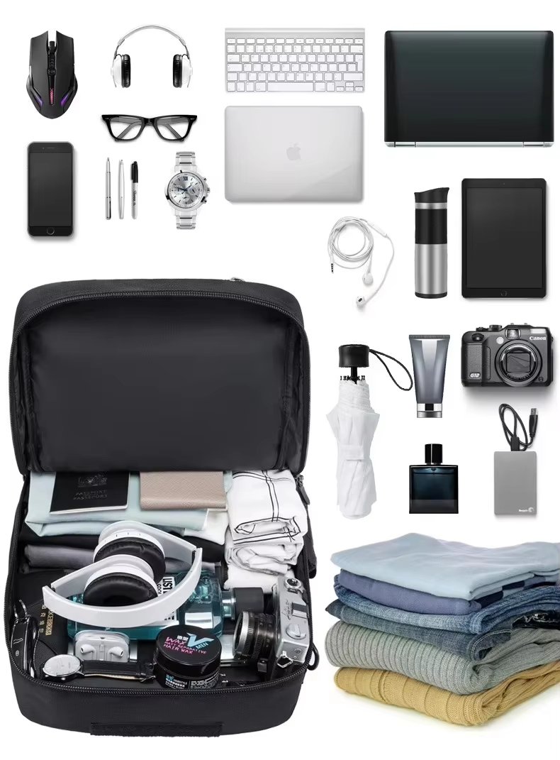 Water-Resistant Outdoor Business Travel School Oxford Laptop Backpack product detail