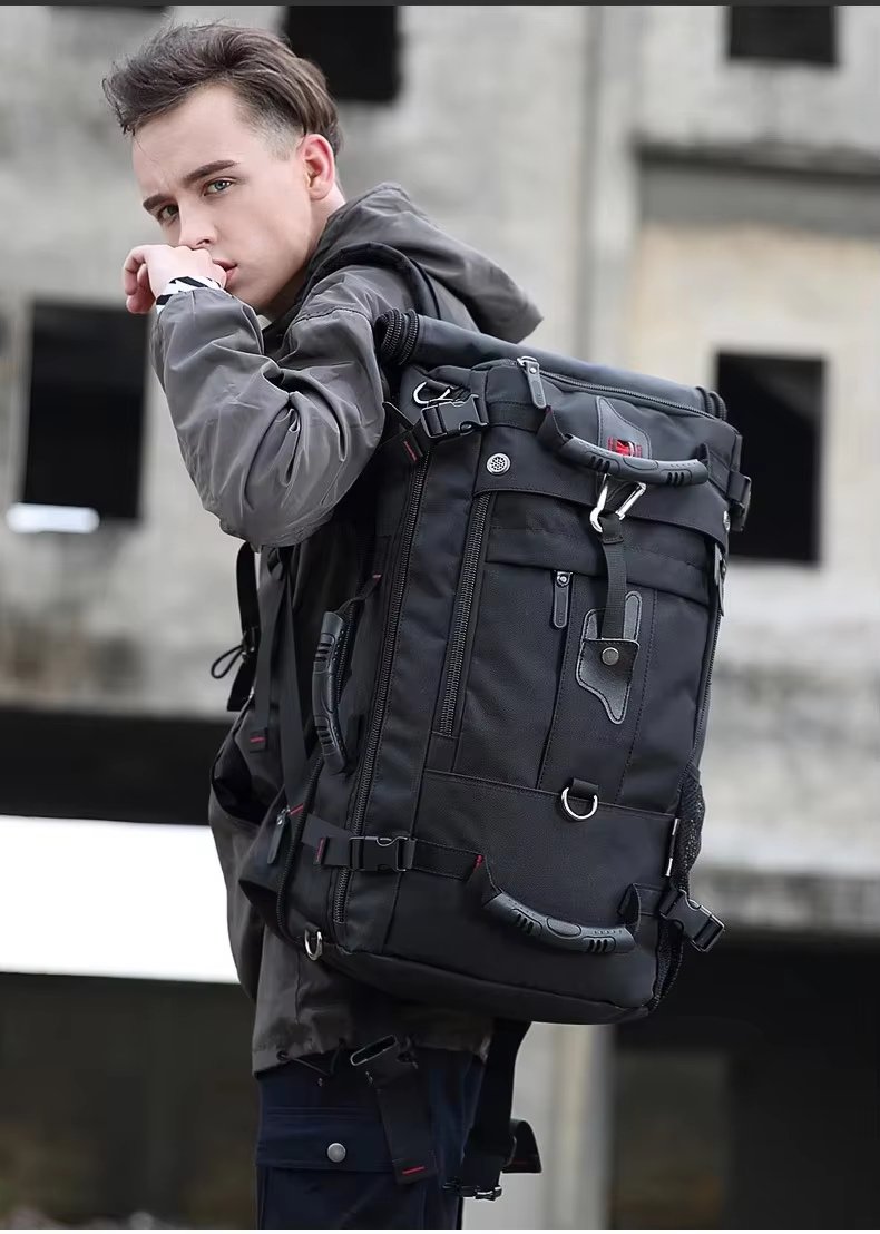 Water-Resistant Outdoor Business Travel School Oxford Laptop Backpack product detail