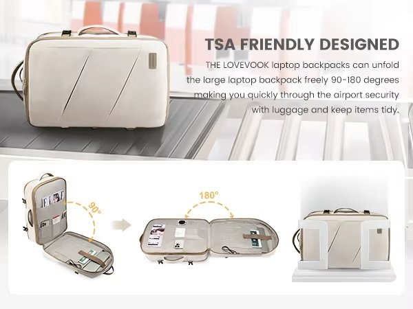 Water-Resistant Expandable Modern Travel Oxford Laptop Backpack product detail