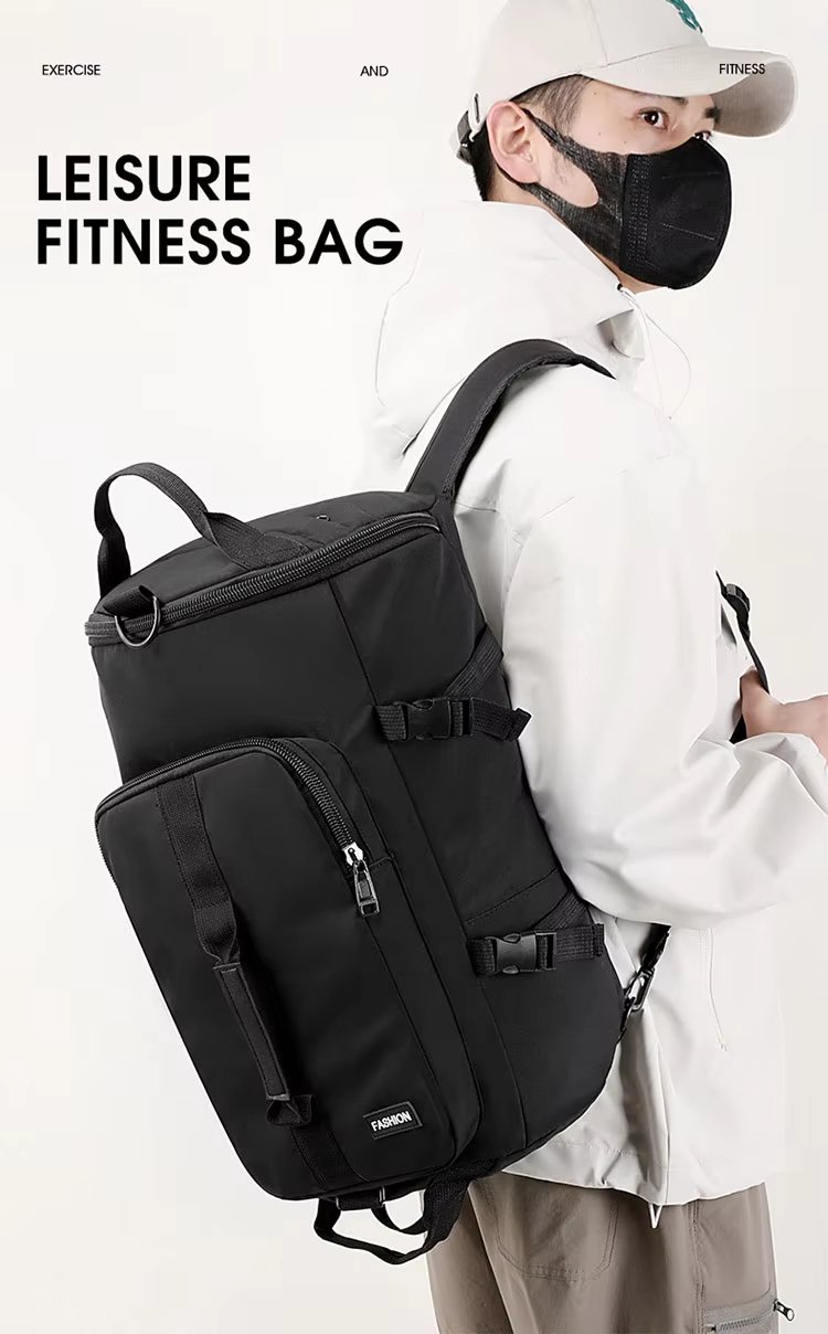 Oxford Nylon Waterproof Large Capacity Lightweight Multi-function Duffel Backpack - product detail