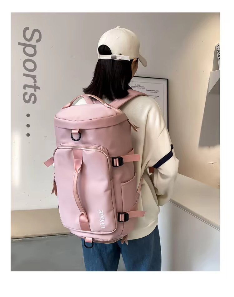 Waterproof Large Capacity Multi-function Gym Sports Travel Outdoor Fitness Duffel Backpack - product detail