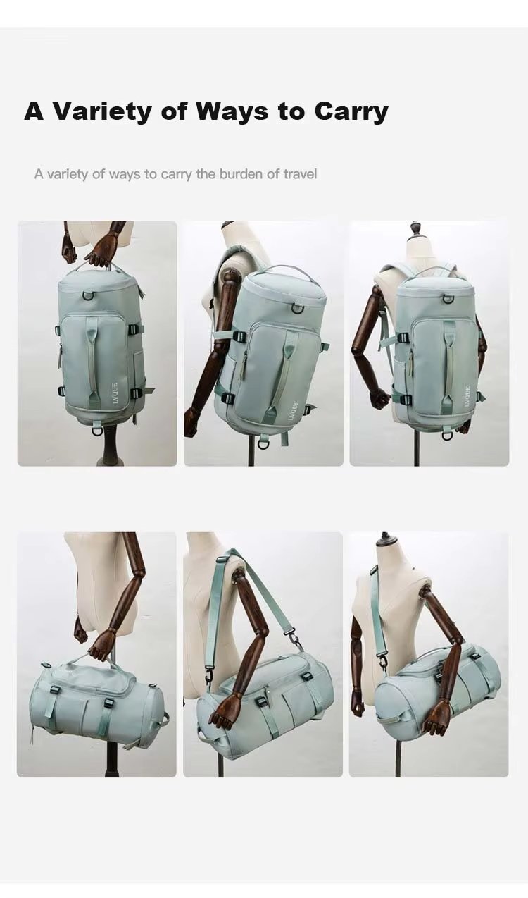 Waterproof Large Capacity Multi-function Gym Sports Travel Outdoor Fitness Duffel Backpack - product detail