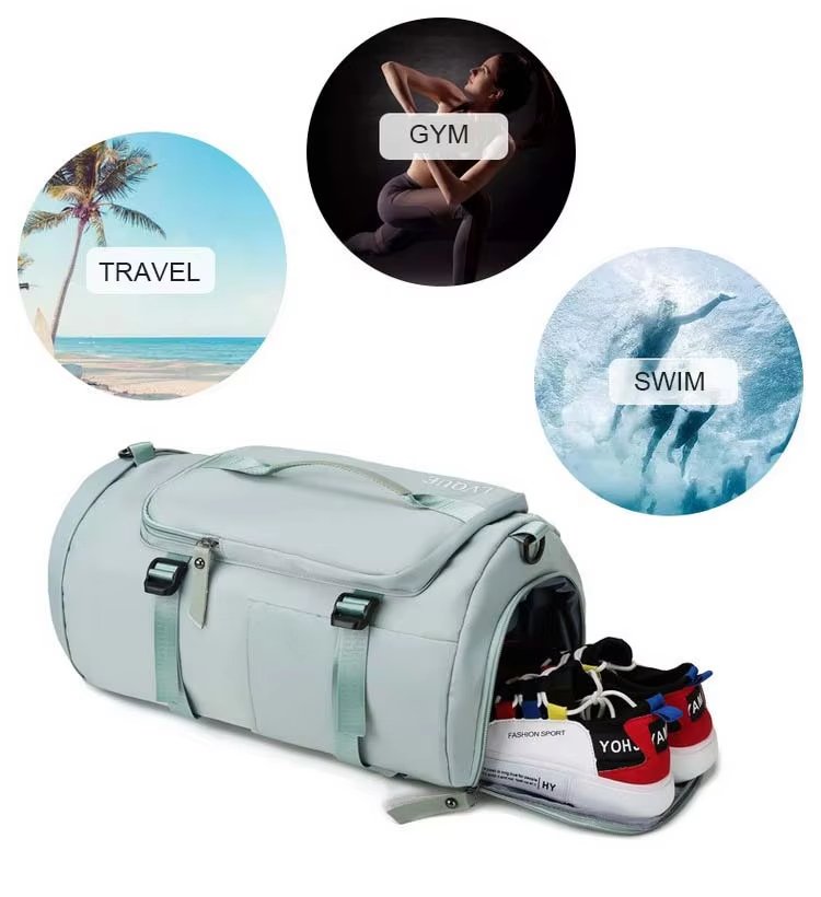Waterproof Large Capacity Multi-function Gym Sports Travel Outdoor Fitness Duffel Backpack - product detail