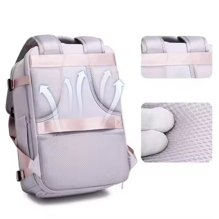 Large Capacity Outdoor Business Travel Nylon Laptop Backpack product detail