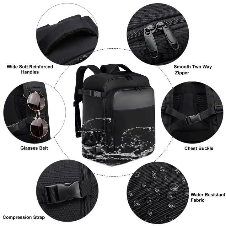 USB Outdoor Business Travel Oxford Laptop Backpack product detail