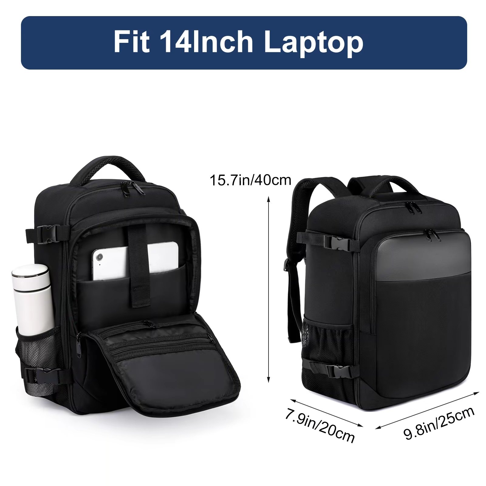 USB Outdoor Business Travel Oxford Laptop Backpack product detail