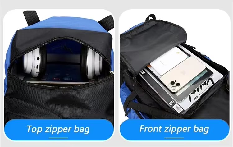 Camping Waterproof Nylon Trekking Backpack detail image