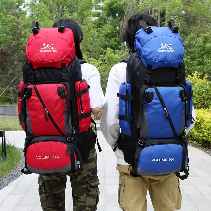 Camping Waterproof Nylon Trekking Backpack detail image