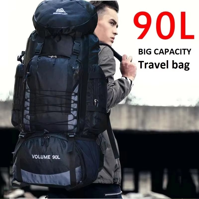 Waterproof 90L Camping Trekking Backpack detail image