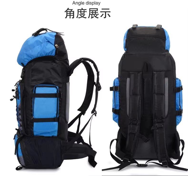 Waterproof 90L Camping Trekking Backpack detail image