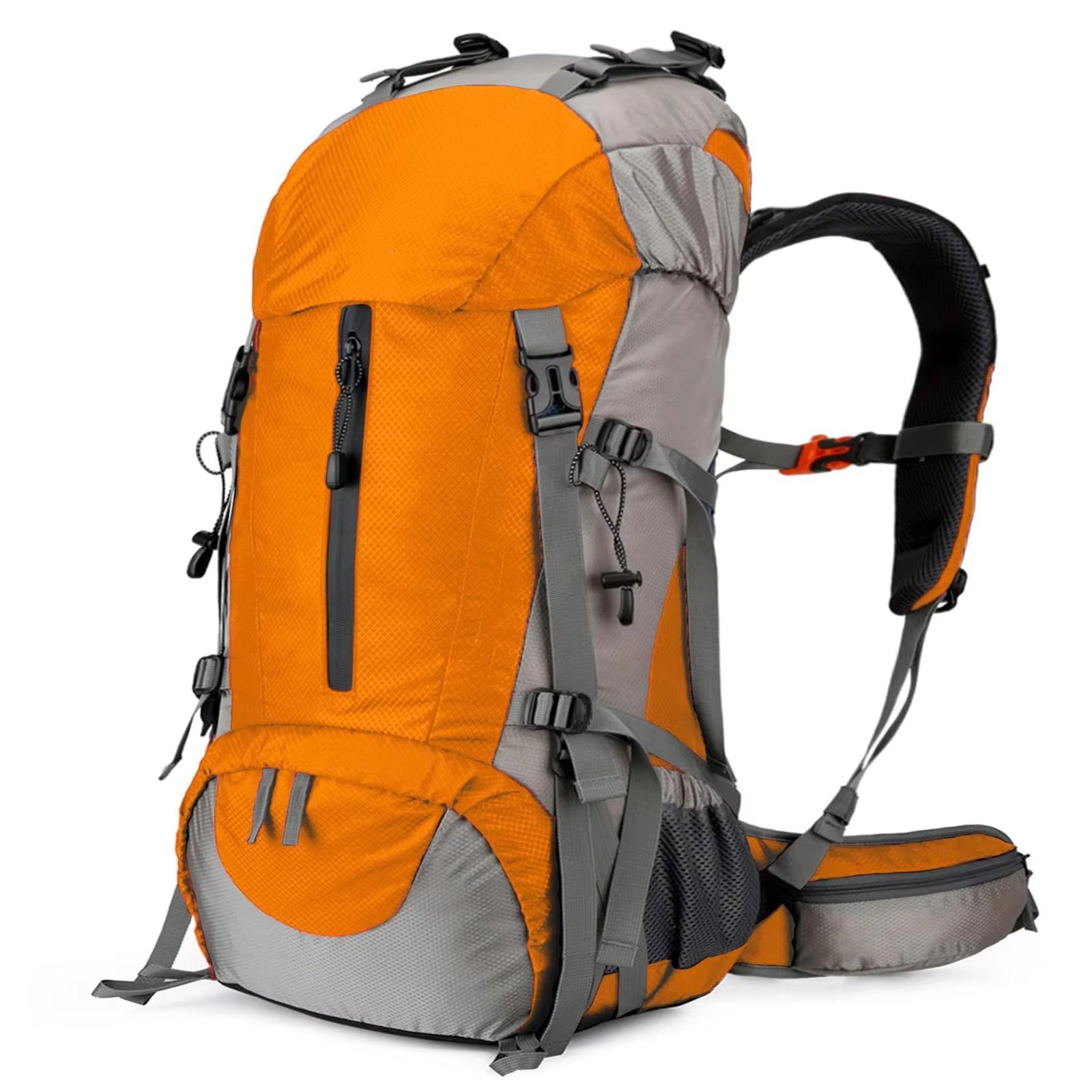 Waterproof Nylon Camping Trekking Backpack detail image