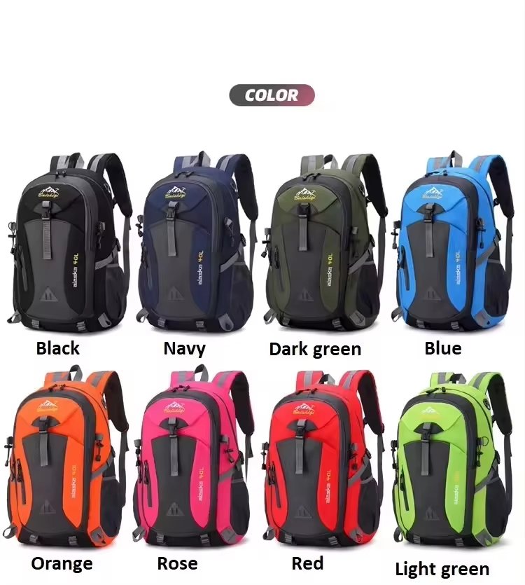 Waterproof 40L Nylon Cycling Trekking Backpack detail image