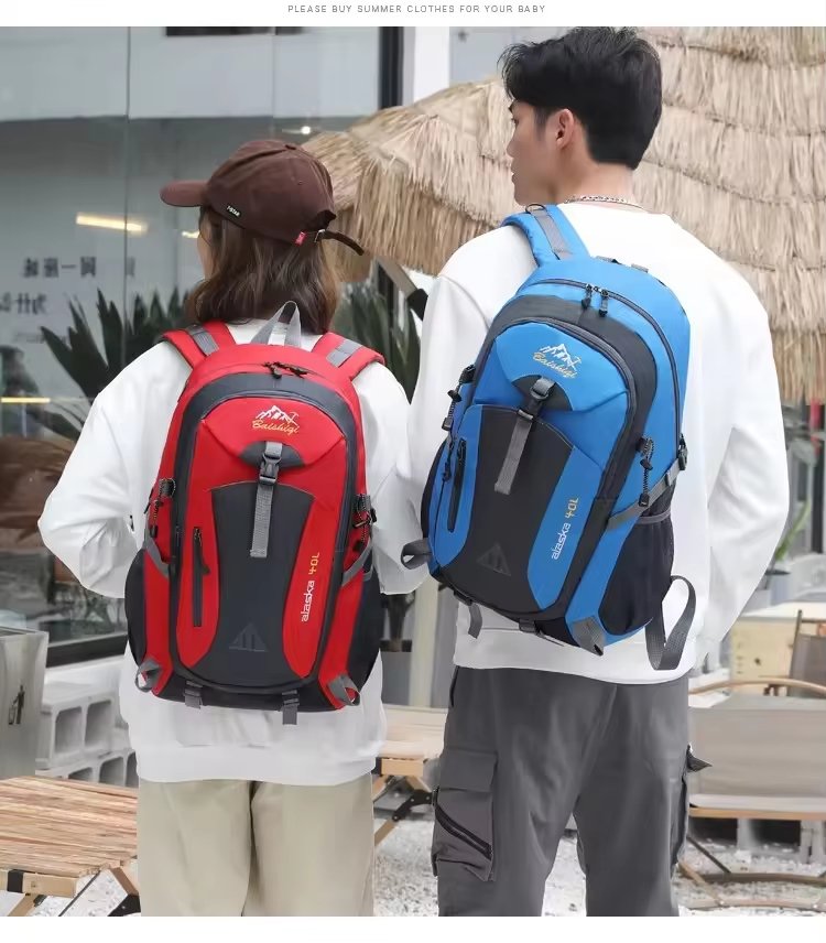 Waterproof 40L Nylon Cycling Trekking Backpack detail image