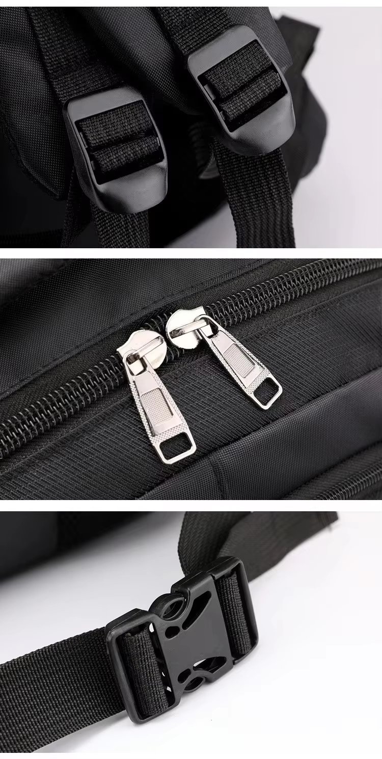 Anti-Theft 65L Polyester Camping Trekking Backpack detail image