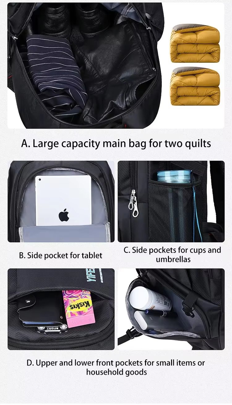 Anti-Theft Polyester Camping Trekking Backpack detail image