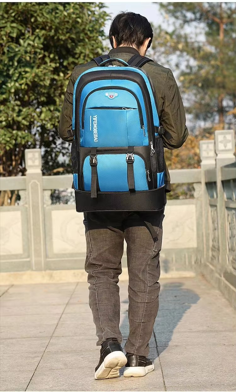 Anti-Theft Polyester Camping Trekking Backpack detail image